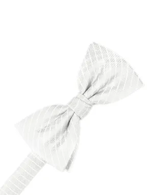 White Palermo Kids Bow Tie