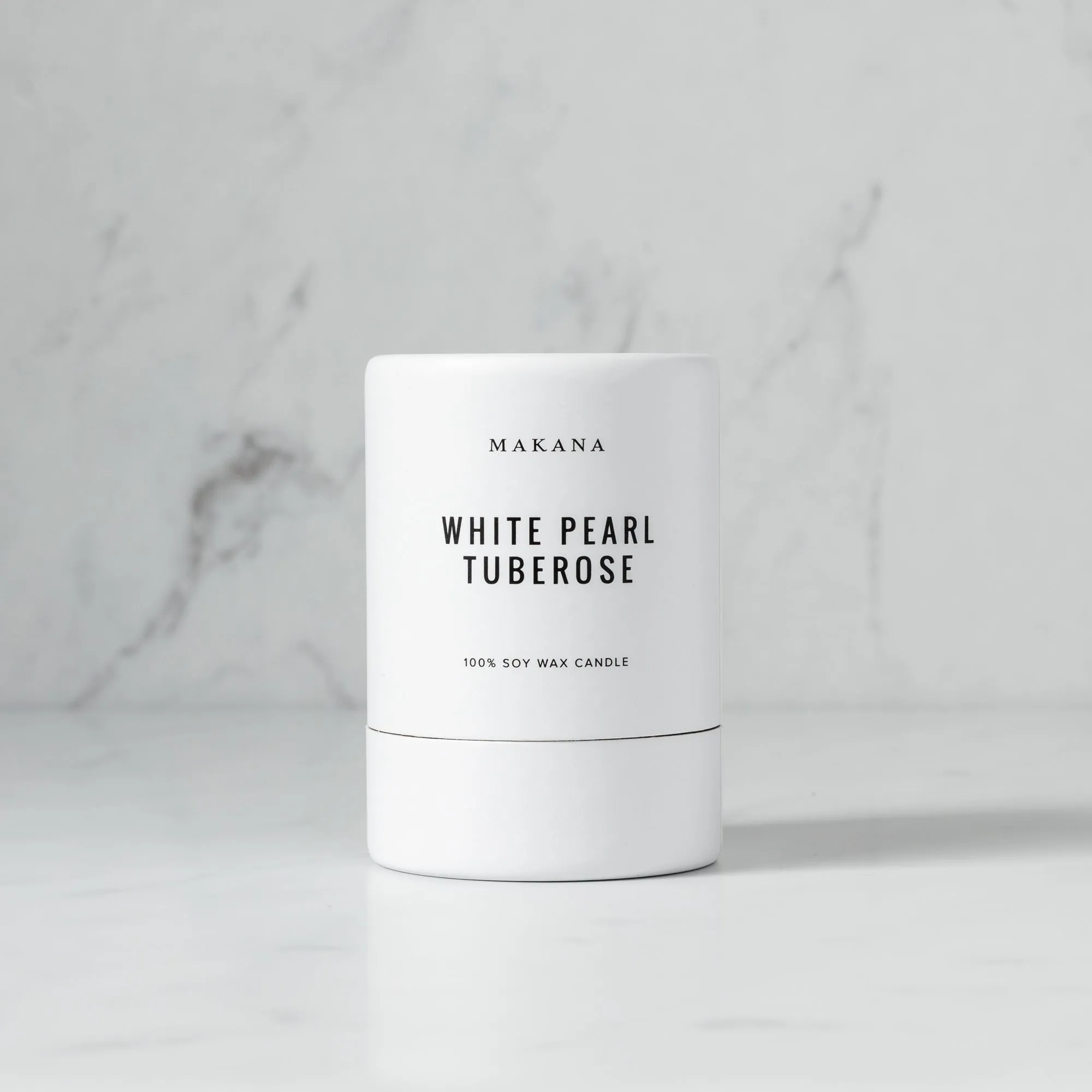 White Pearl Tuberose Petite Candle