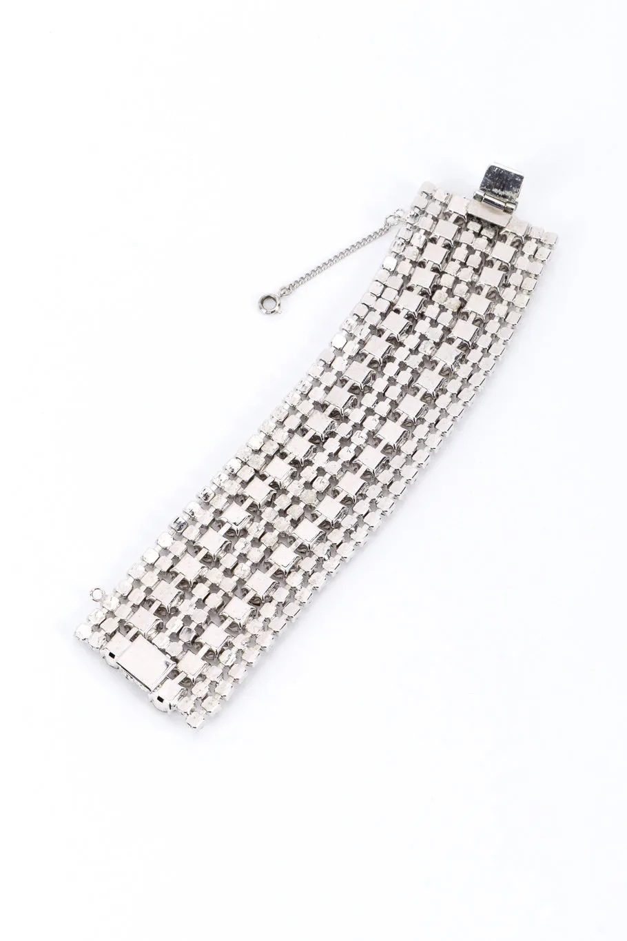 Wide Crystal Bracelet