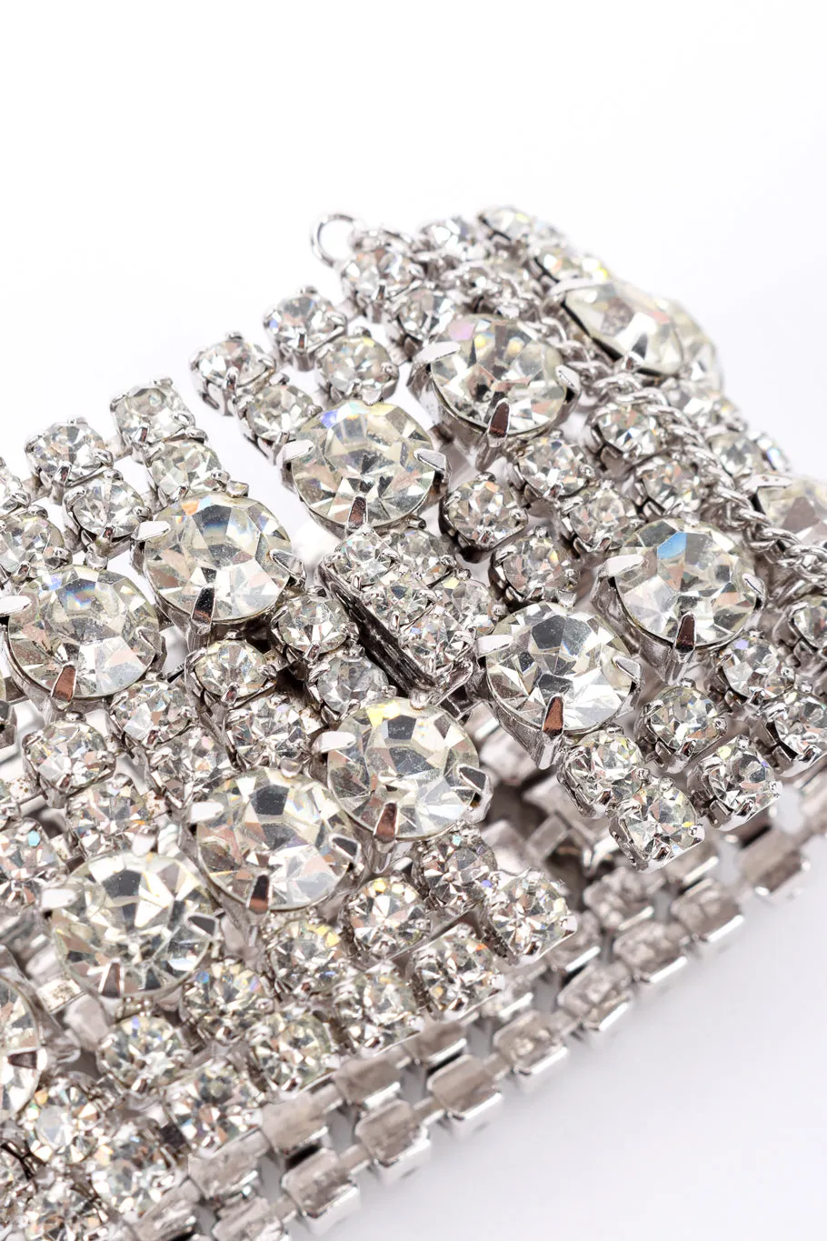 Wide Crystal Bracelet