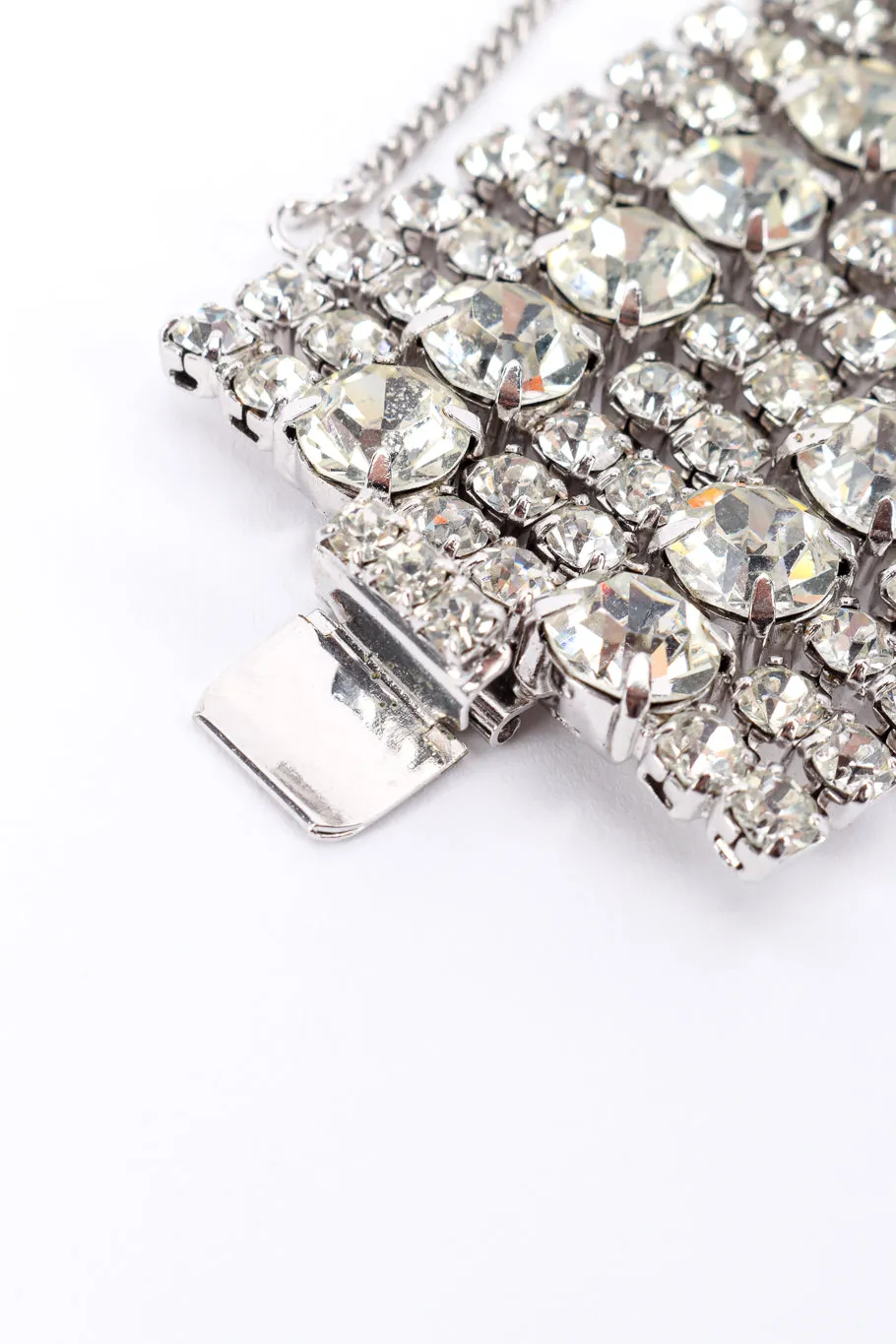 Wide Crystal Bracelet