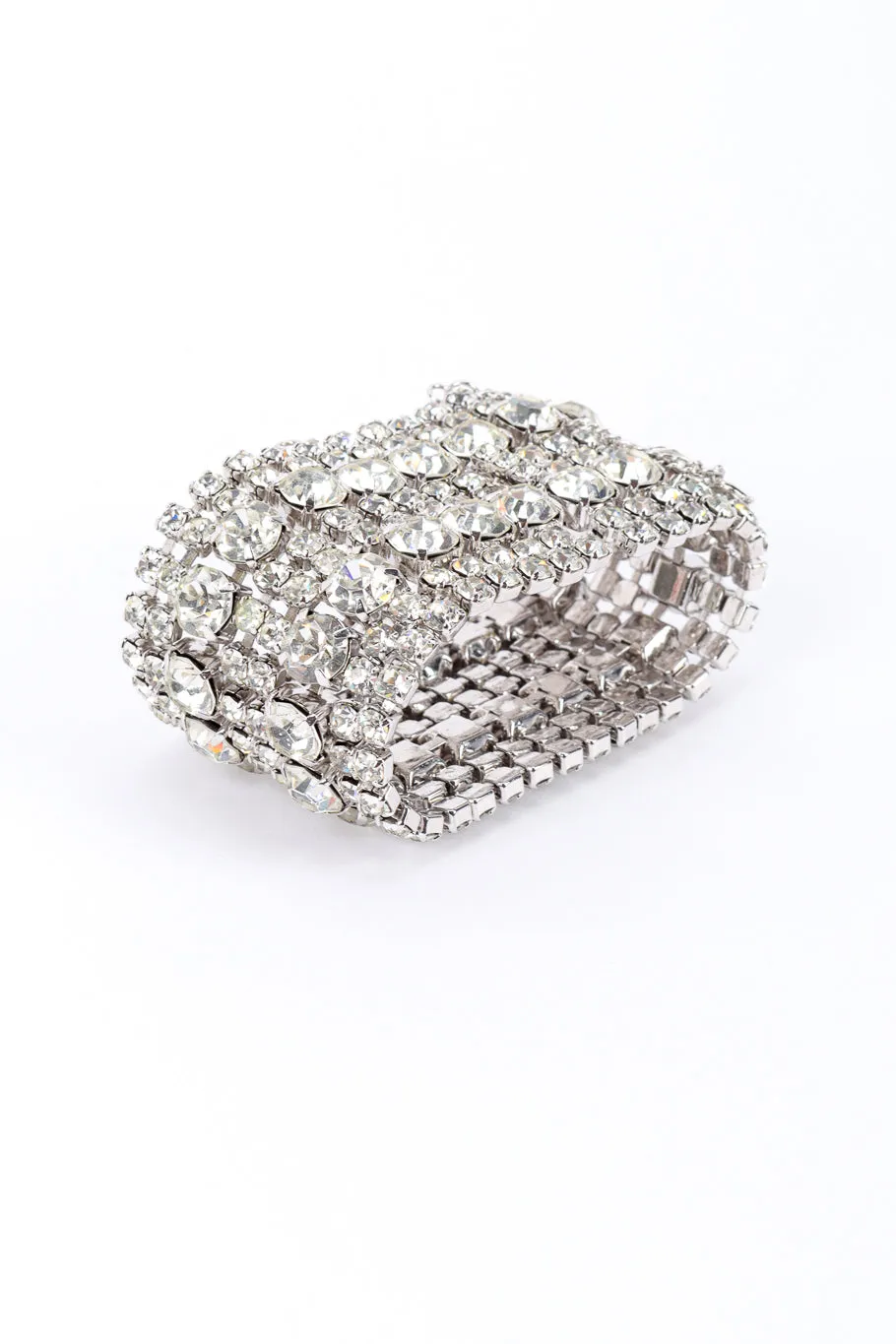 Wide Crystal Bracelet