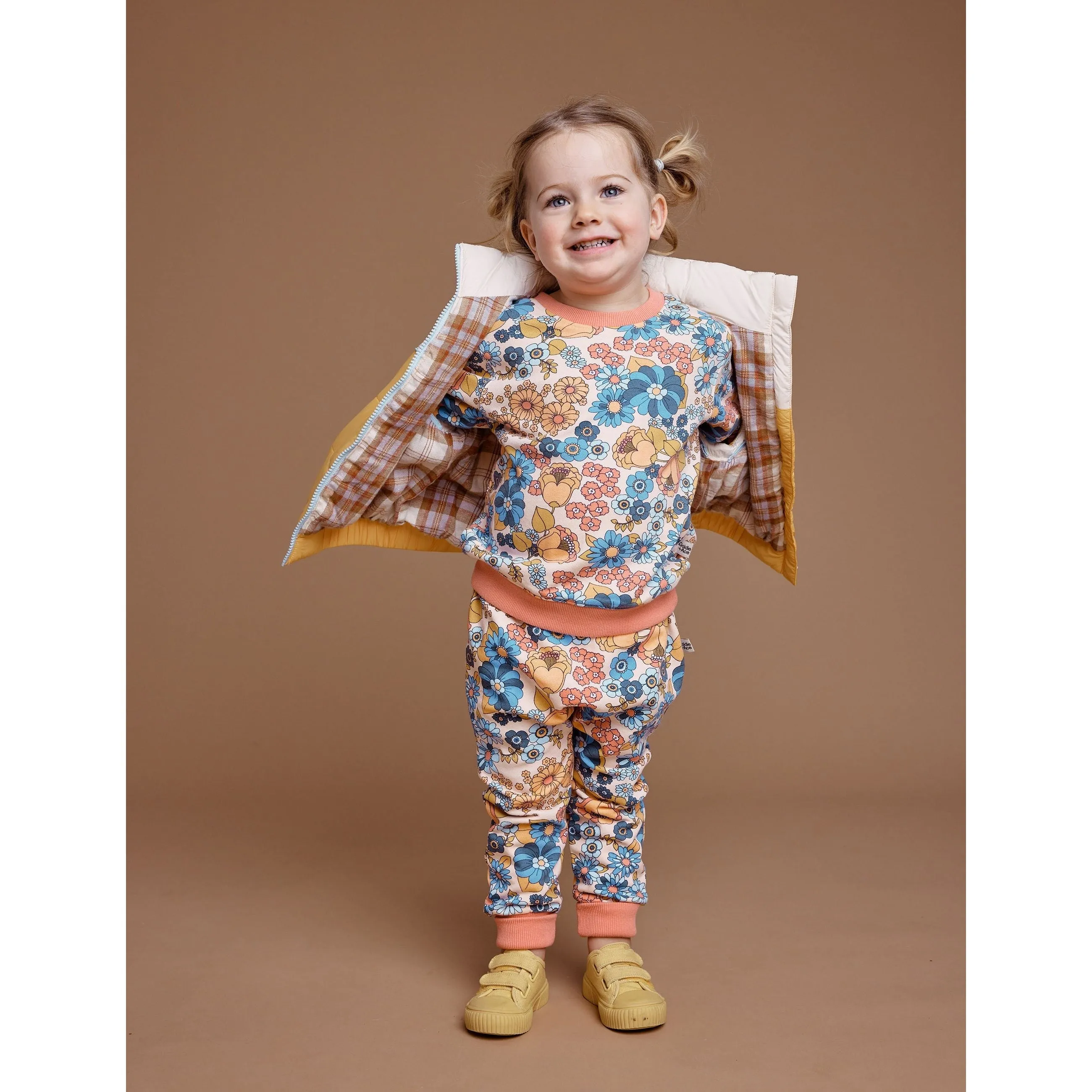 Willa Wildflower Relaxed Terry Sweater