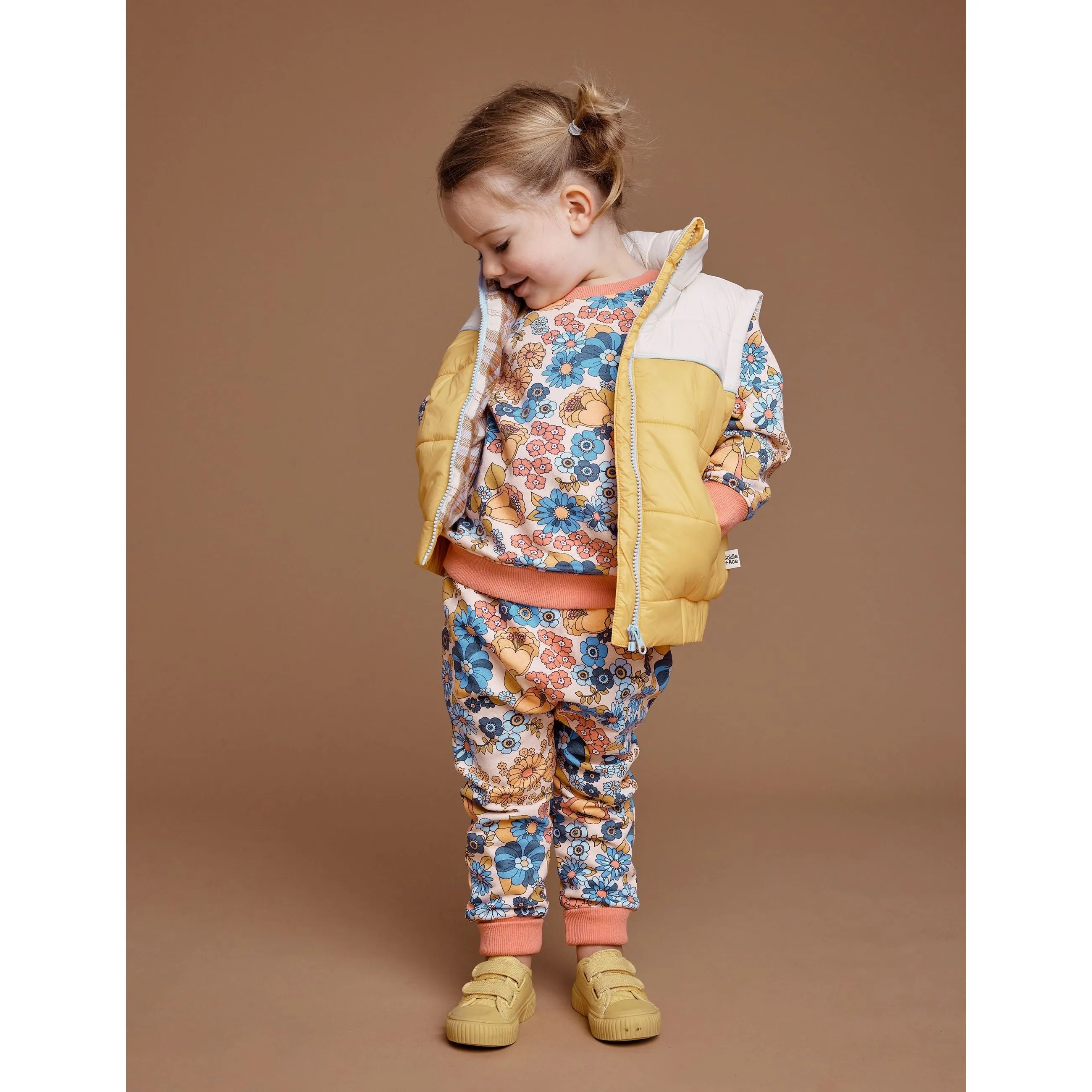 Willa Wildflower Relaxed Terry Sweater
