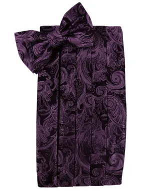 Wine Tapestry Cummerbund