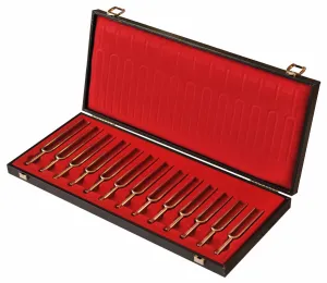 Wittner Deluxe Chromatic Tuning Fork Set