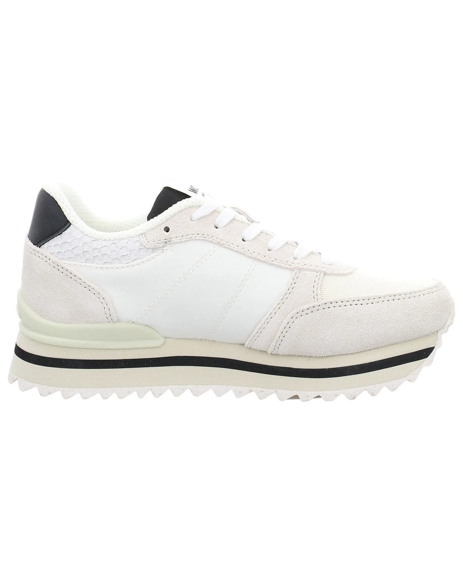 Woden Ronja Plateau Sneaker - Whisper White