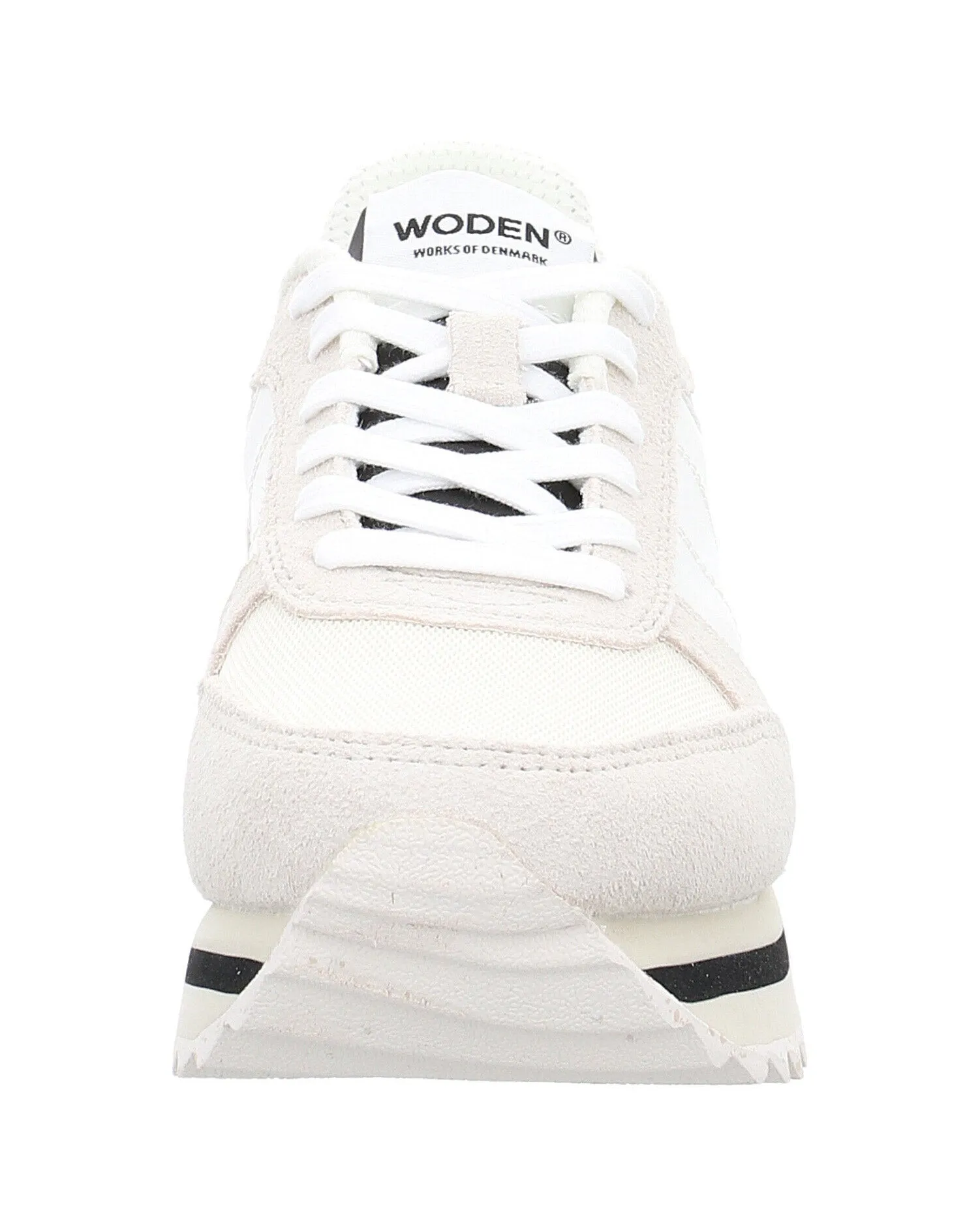 Woden Ronja Plateau Sneaker - Whisper White