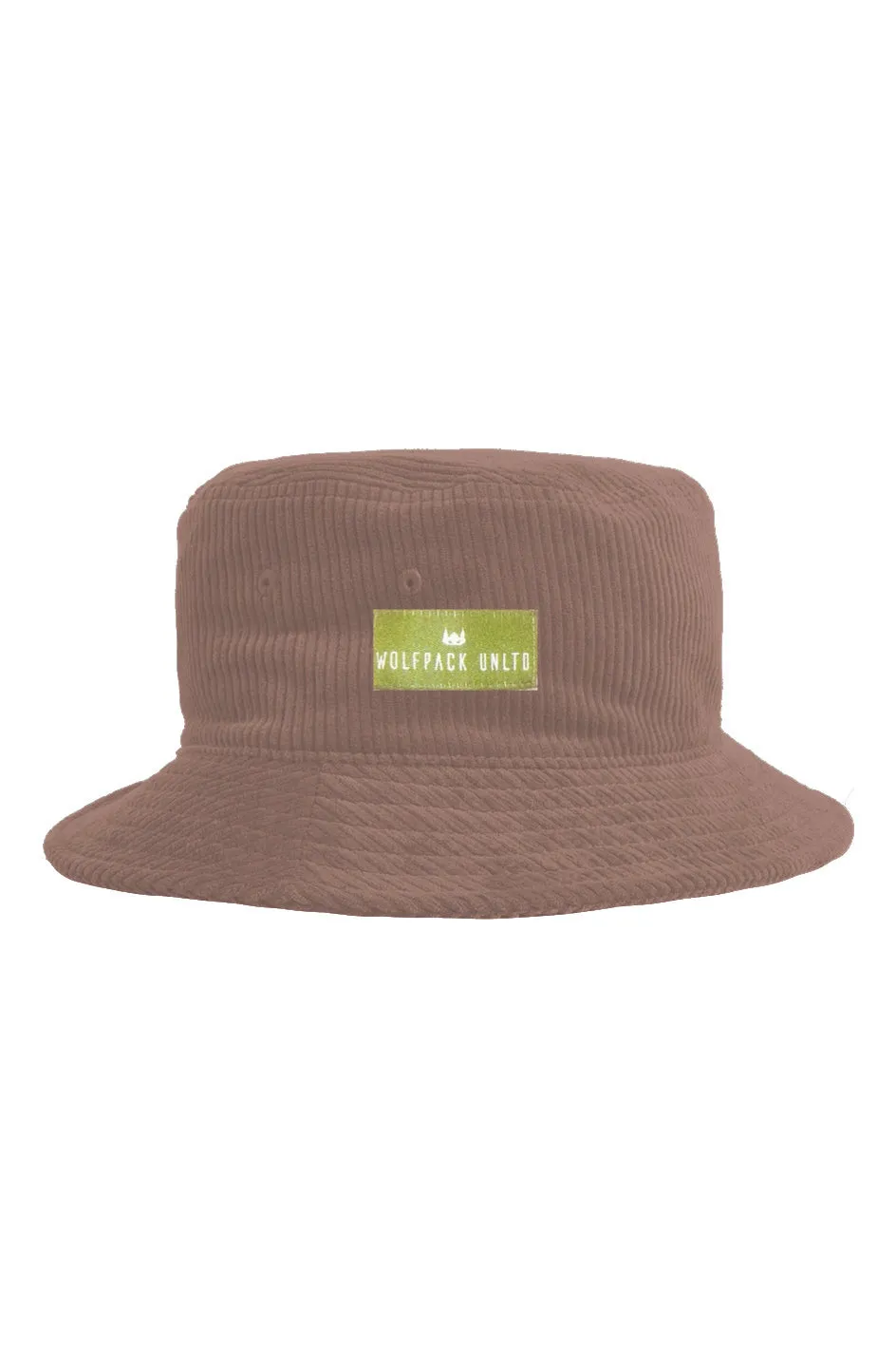 WOLFPACK UNLTD PREMIUM CORD BUCKET HAT | HAZY PINK