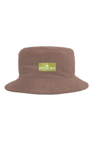 WOLFPACK UNLTD PREMIUM CORD BUCKET HAT | HAZY PINK