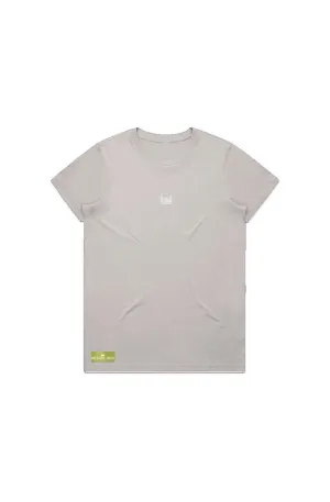 WOLFPACK UNLTD WOMEN'S "STATEMENT"  PREMIUM MIDWEIGHT TEE S/S | BONE BEIGE