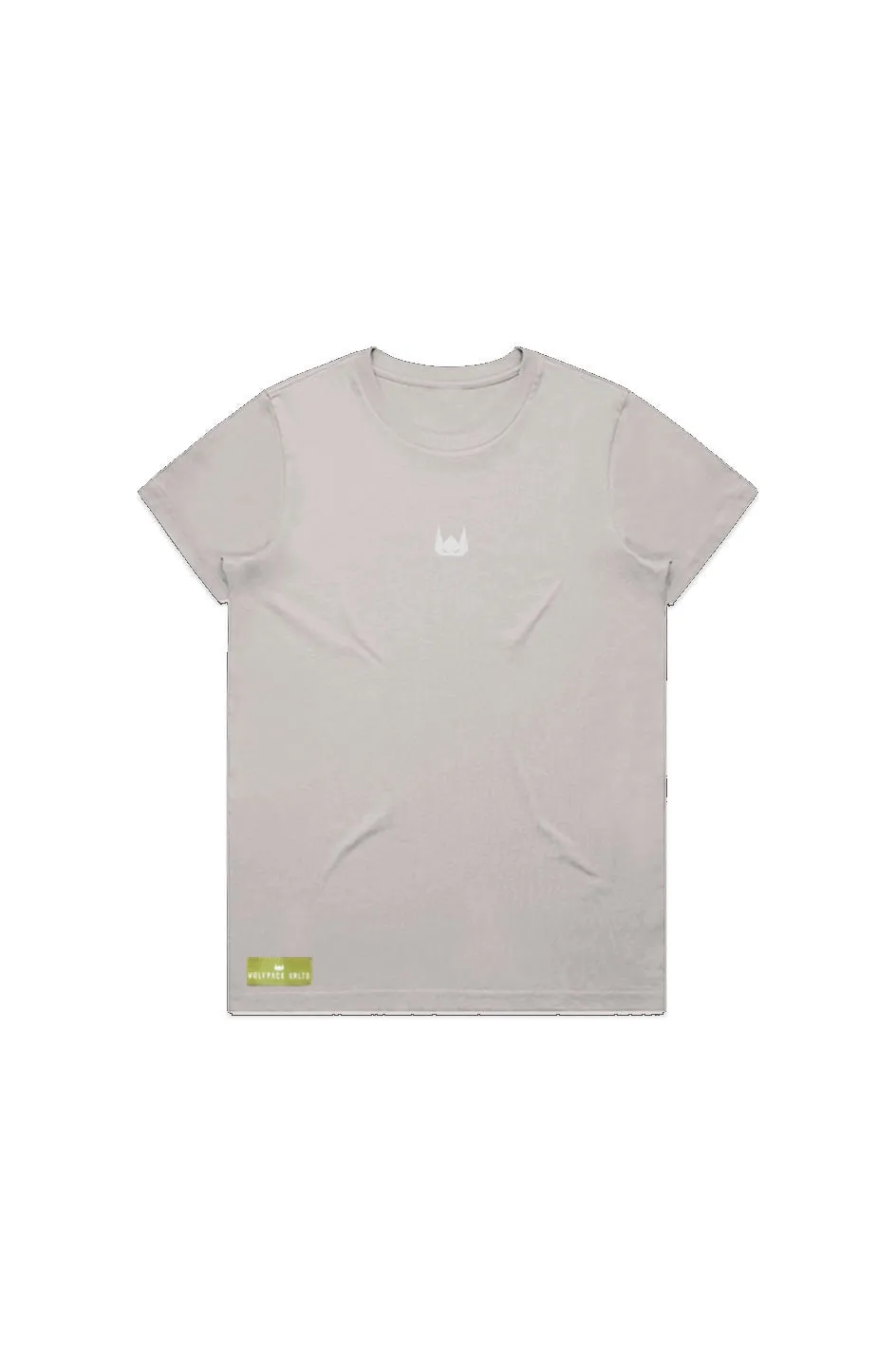 WOLFPACK UNLTD WOMEN'S "STATEMENT"  PREMIUM MIDWEIGHT TEE S/S | BONE BEIGE