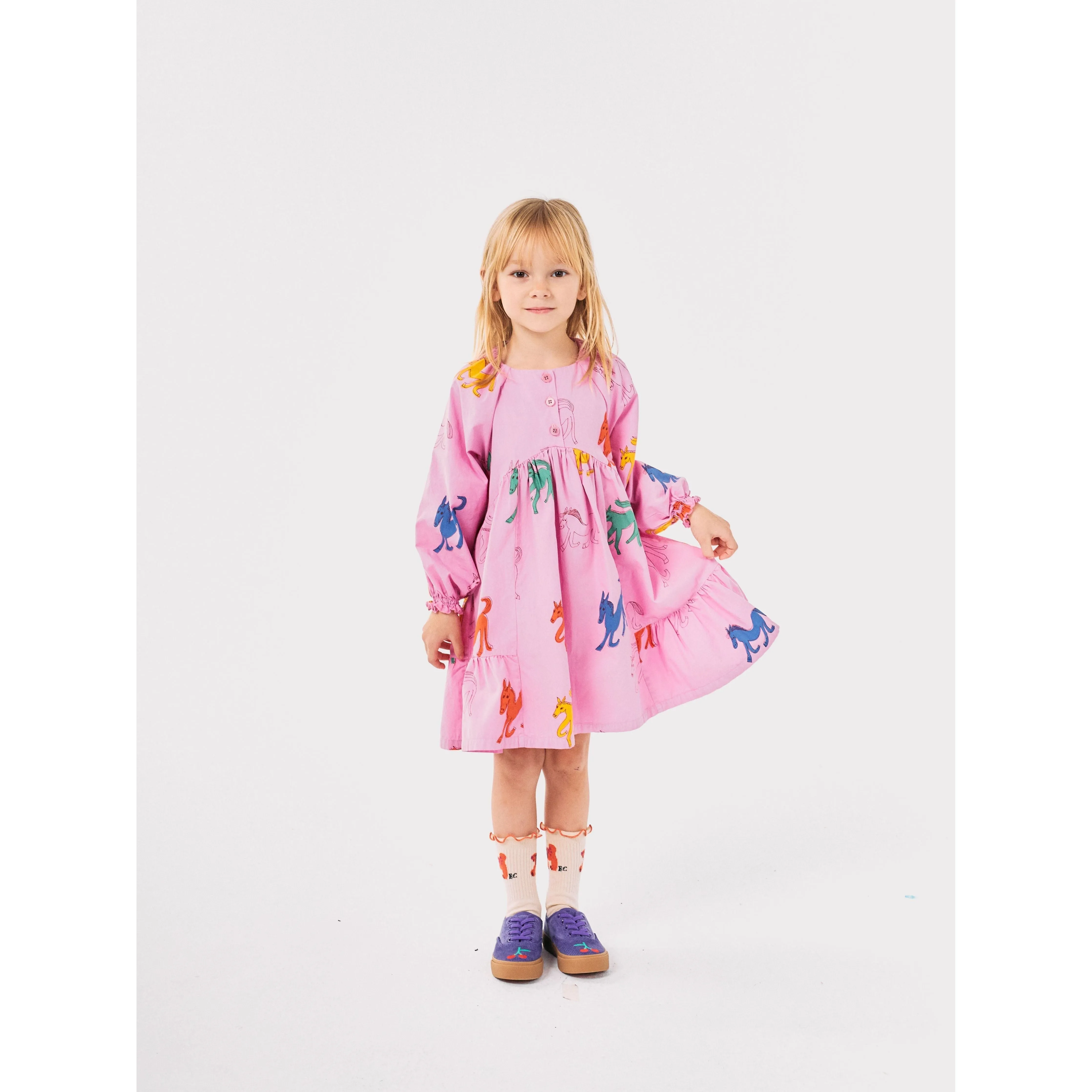 Wonder Horse All Over Woven Dress