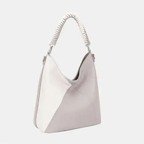 Woven Leather Handbag