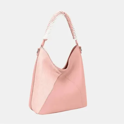 Woven Leather Handbag