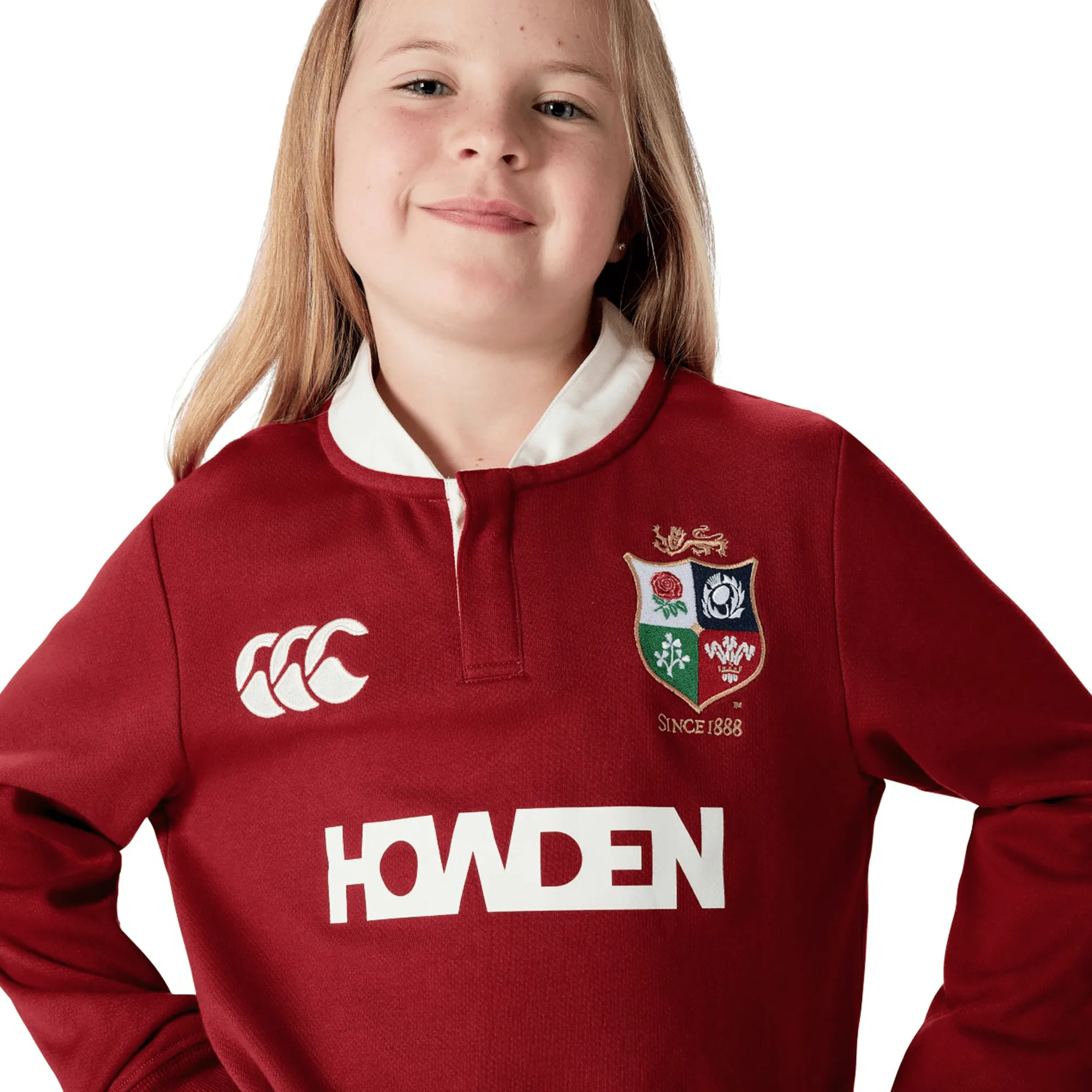 Youth British & Irish Lions 2025 Long Sleeve Classic Jersey by Canterbury