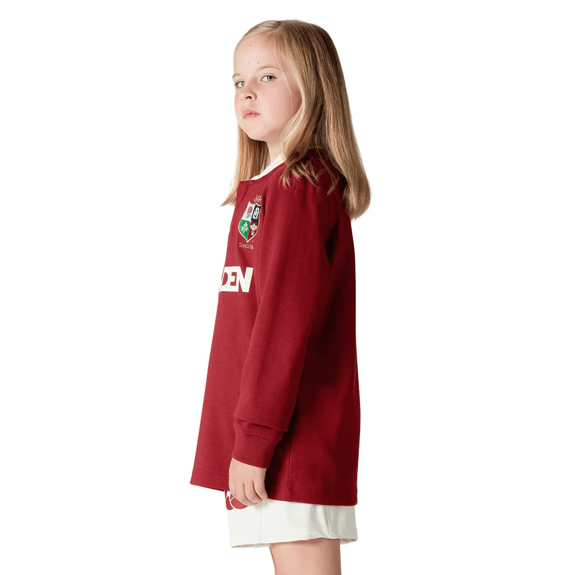 Youth British & Irish Lions 2025 Long Sleeve Classic Jersey by Canterbury
