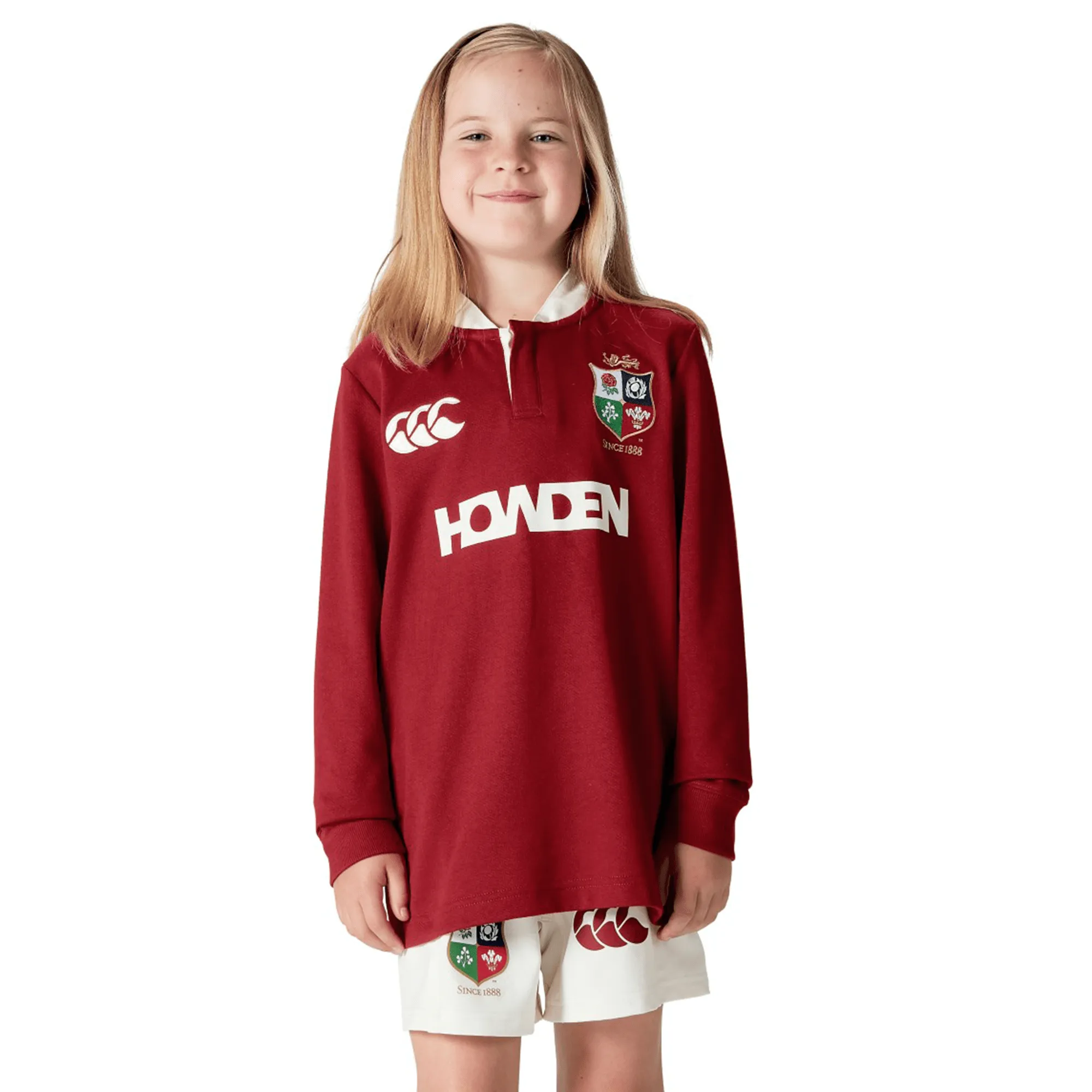 Youth British & Irish Lions 2025 Long Sleeve Classic Jersey by Canterbury