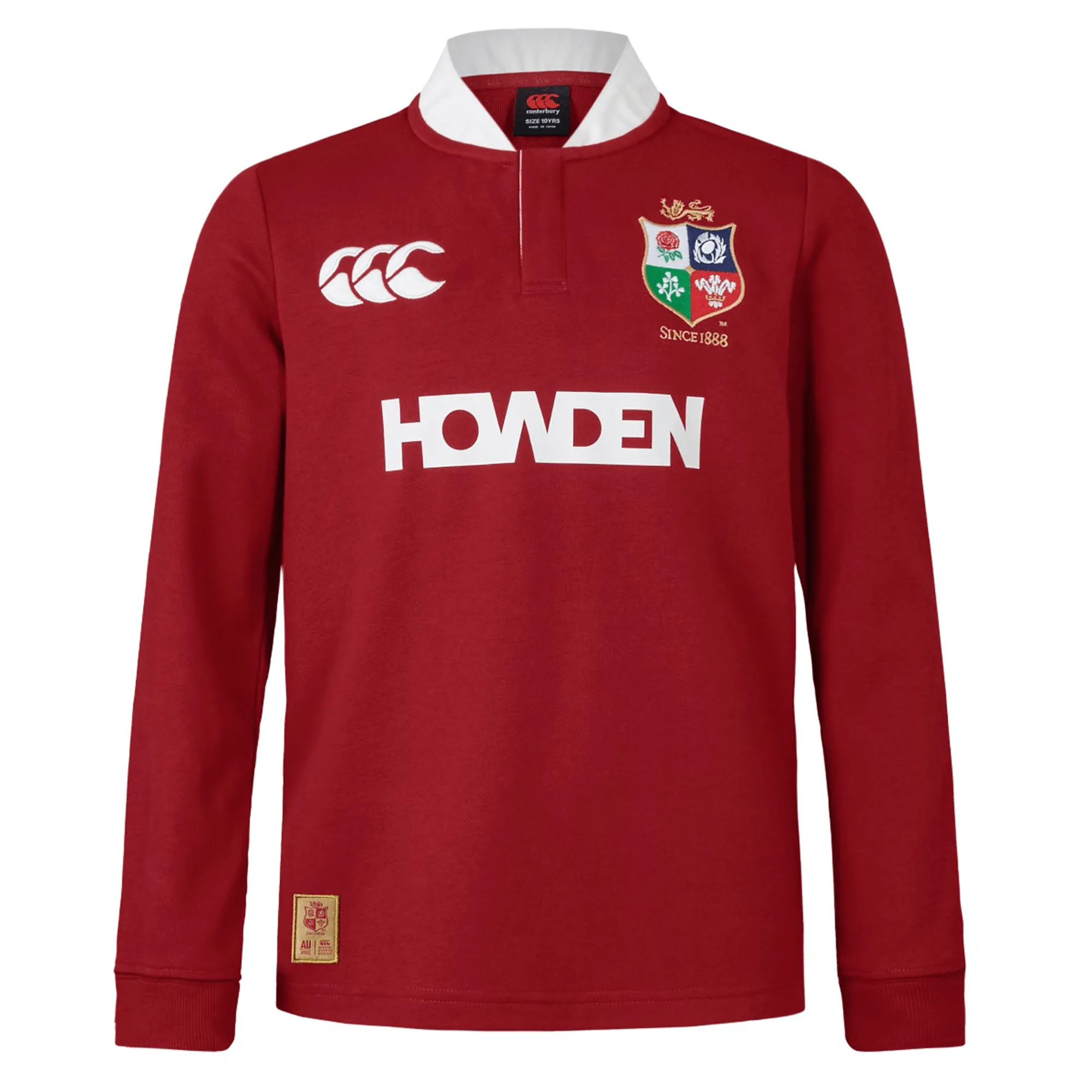 Youth British & Irish Lions 2025 Long Sleeve Classic Jersey by Canterbury